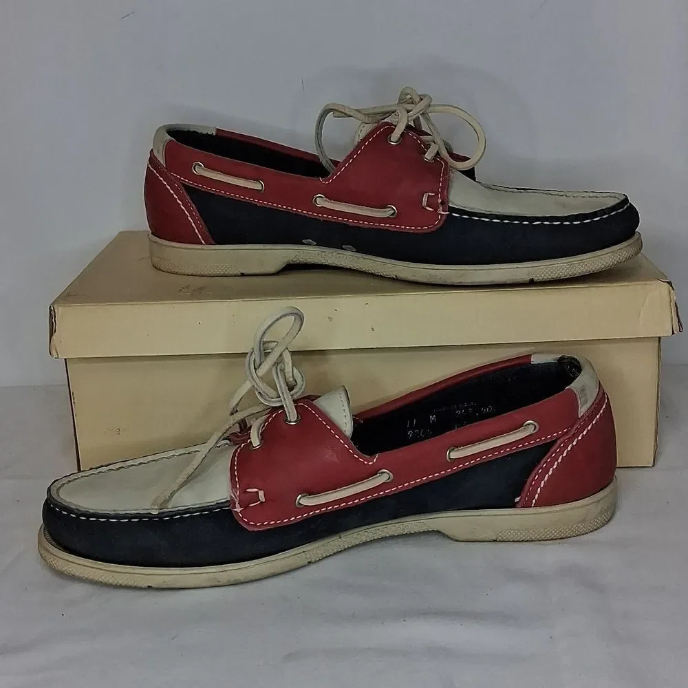 COLE HANN MEN BOAT SHOES IN BOX FTL-0-080